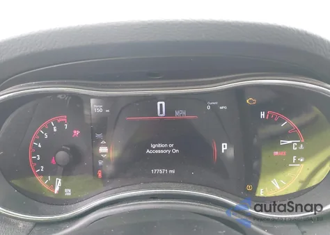 2016 Dodge Durango Limited z USA, uszkodzony, nr VIN 1C4RDJDG7GC397935